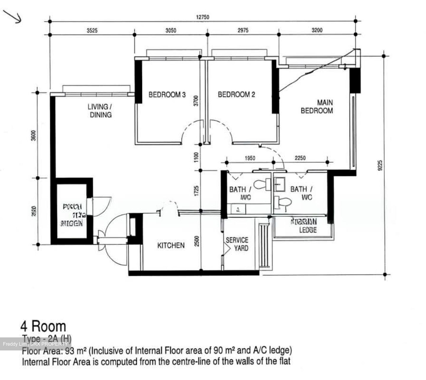 Blk 153C Bedok South Horizon (Bedok), HDB 4 Rooms #566164541